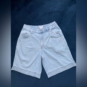 Forever 21 Sky Blue Denim Shorts